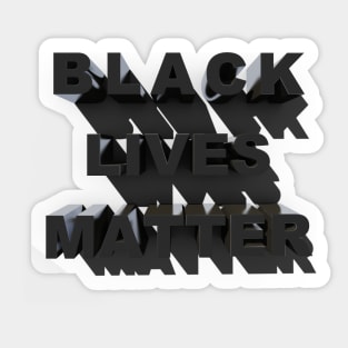 black lives matter Sticker